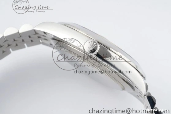 0419 OdorResistant DateJust 41 SS Polished Bezel KING 1:1 Best Edition 904L Steel Gray Stick Dial on Jubilee Bracelet VR 2207